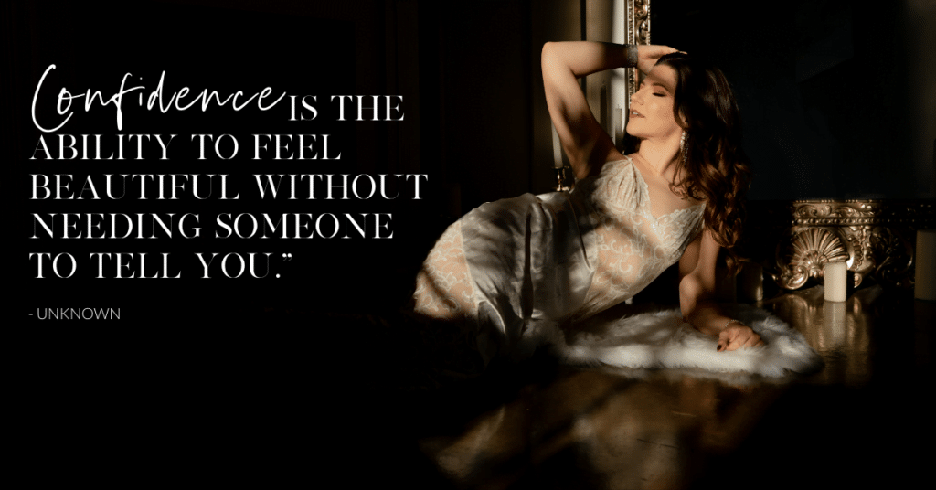 best confidence boudoir quotes