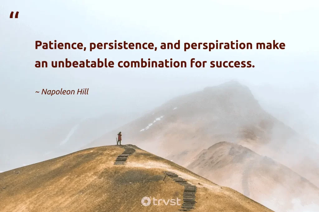 best consistent and persistent quotes