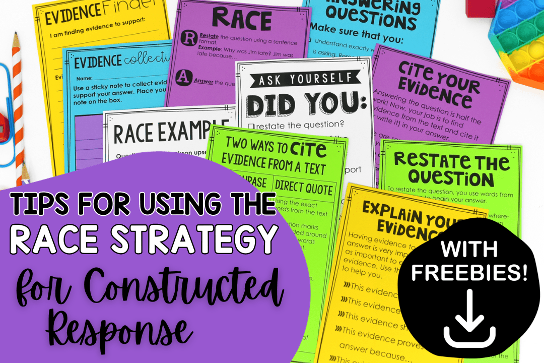 best constructed response questions for reading