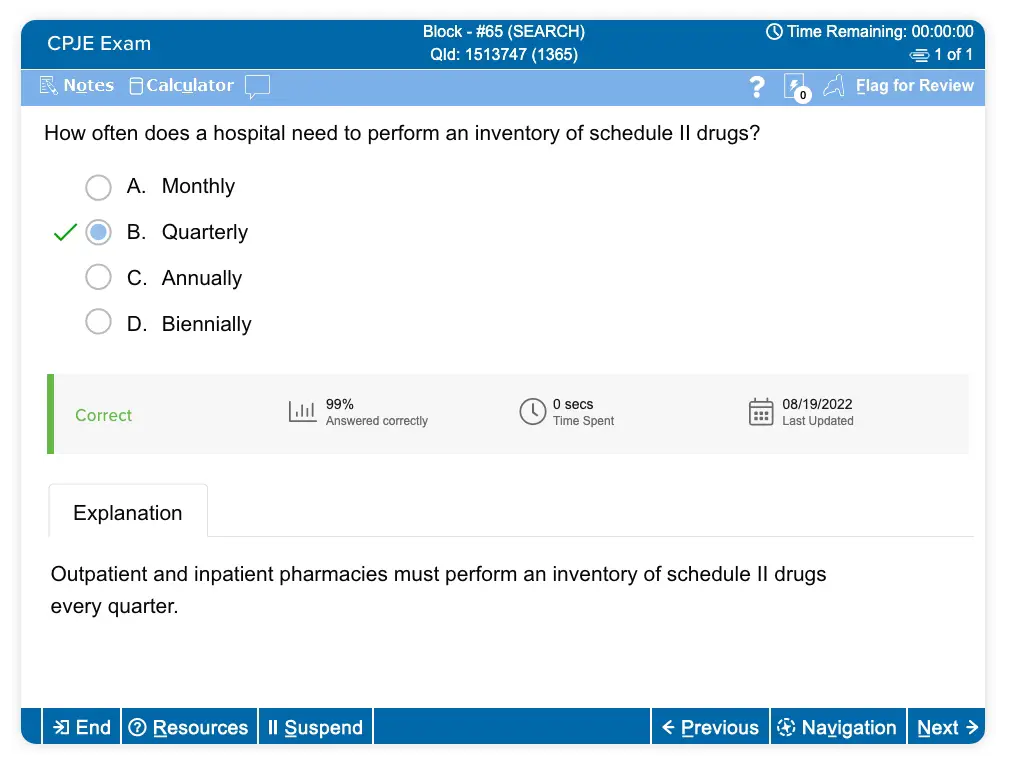 best cpje sample questions