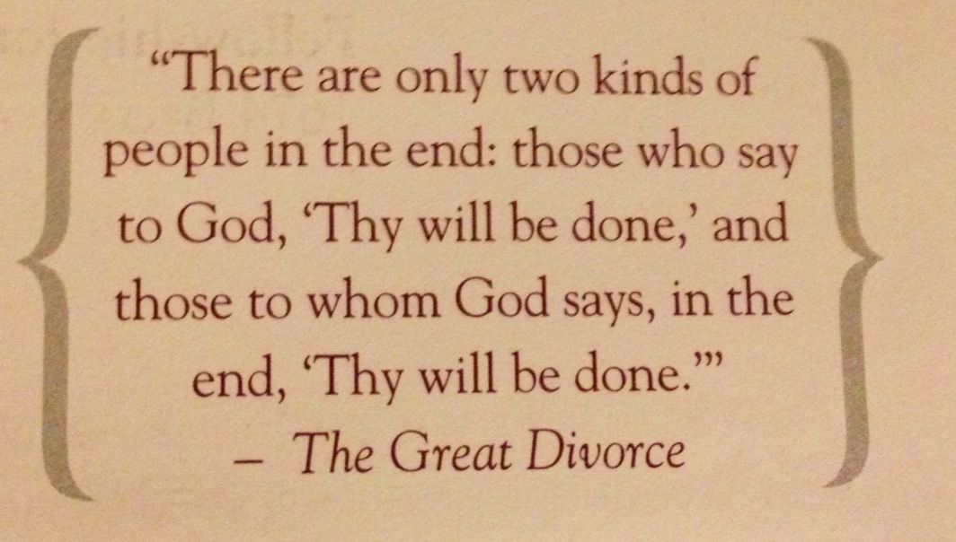 best cs lewis quotes the great divorce
