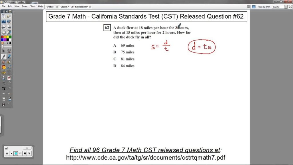 best cst test released questions