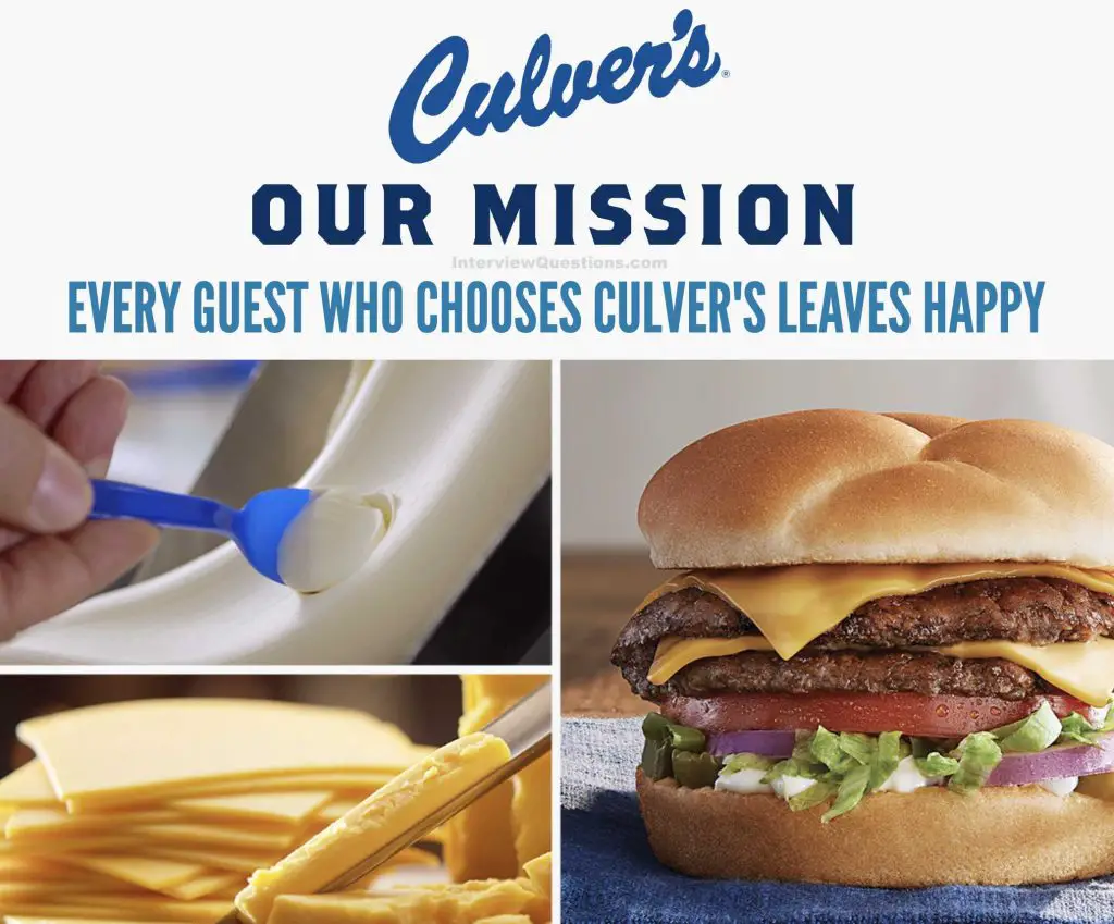 best culvers interview questions