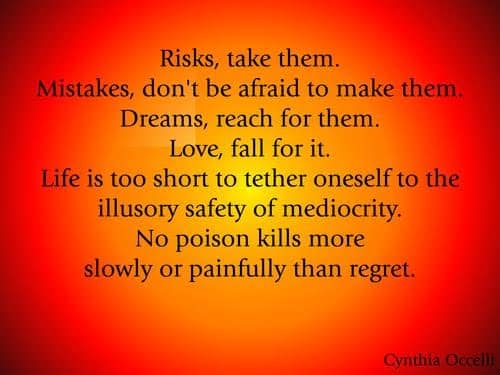 best cynthia occelli quotes