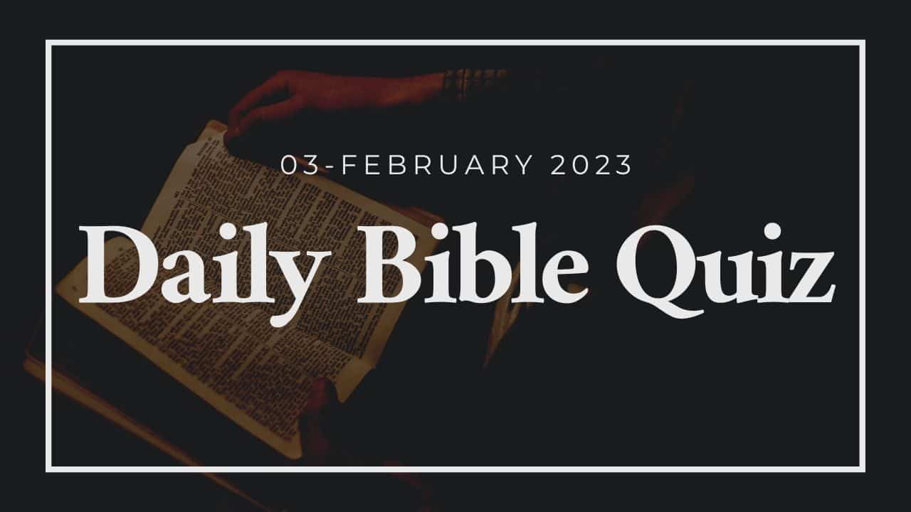 best daily bible questions