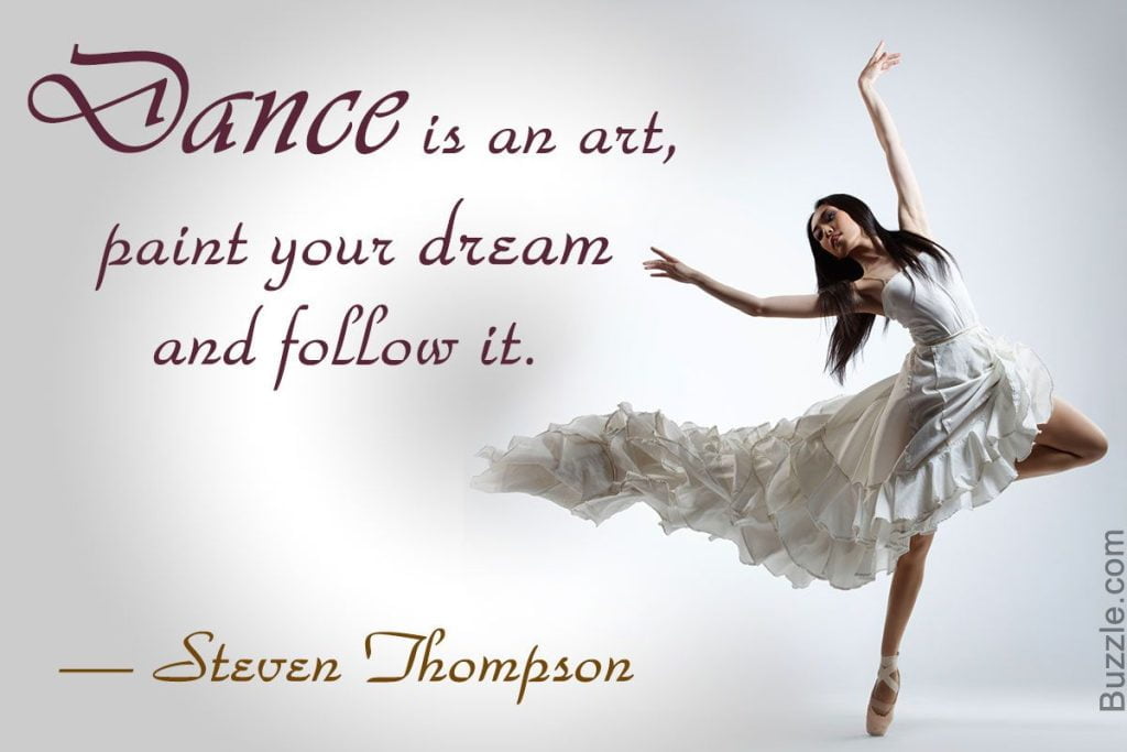 best dance quotes for little dancers