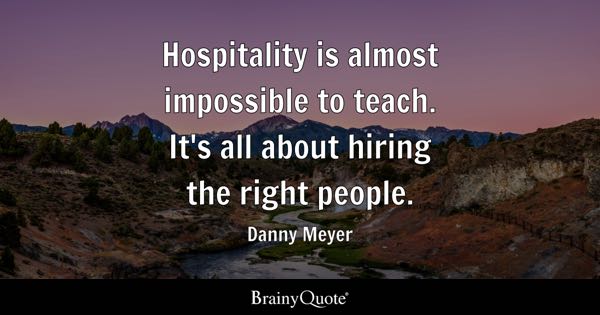 best danny meyer hospitality quotes