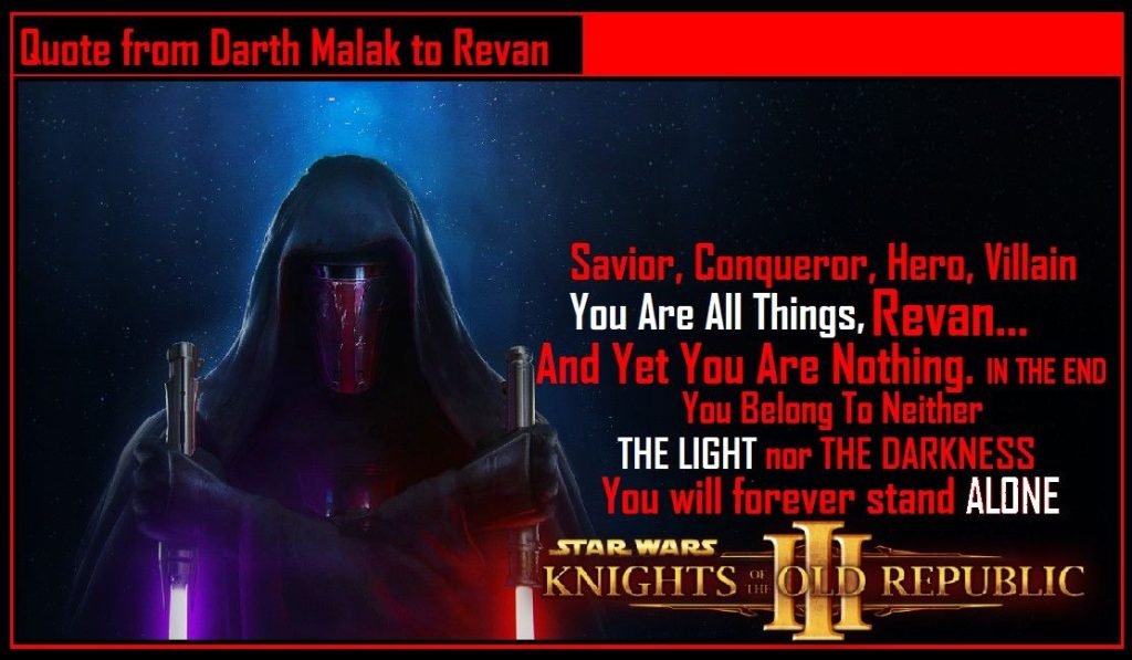 best darth revan quotes
