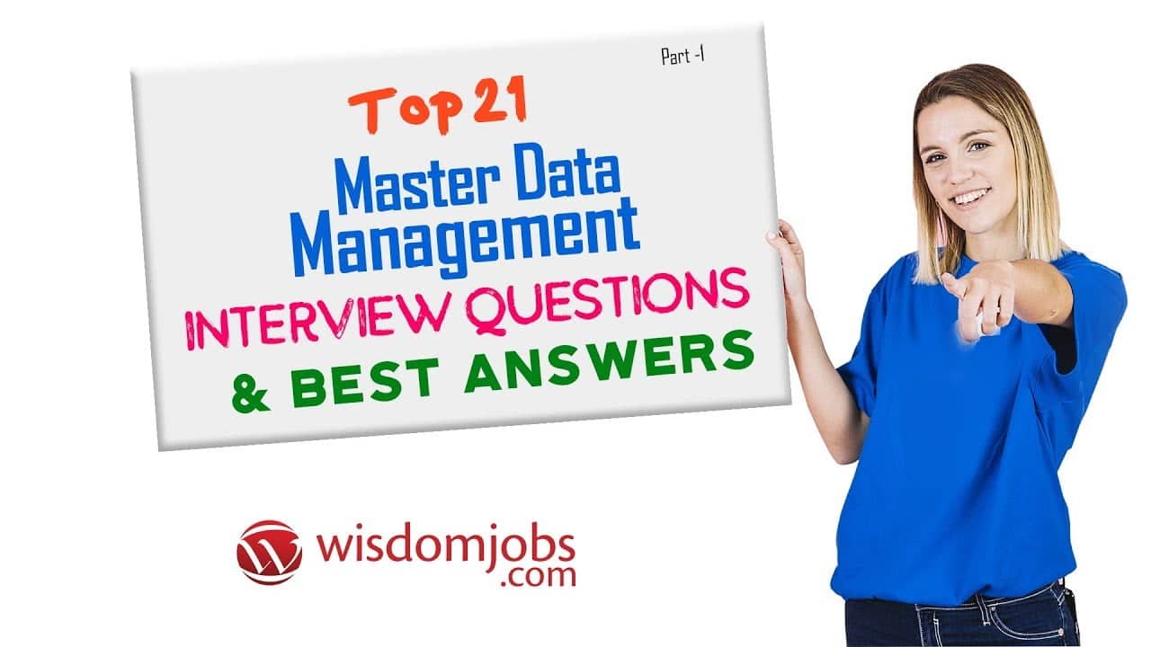 best data management questions