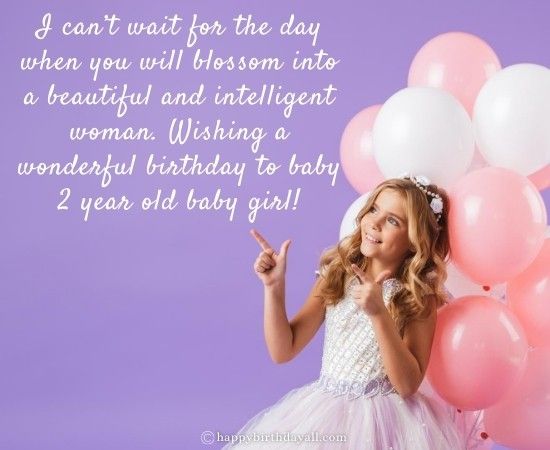 best daughter 2nd birthday quotes