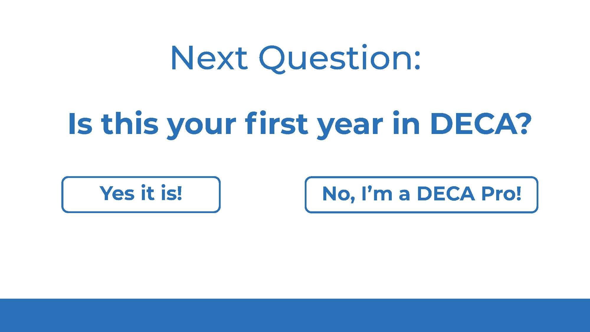 best deca questions