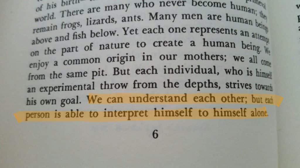 best demian quotes