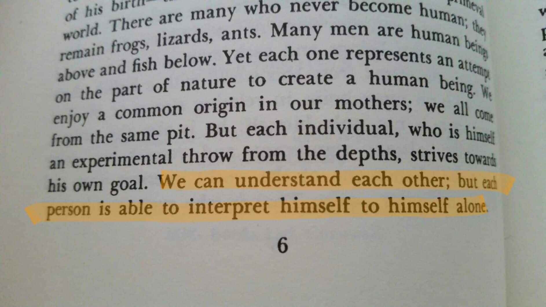 best demian quotes