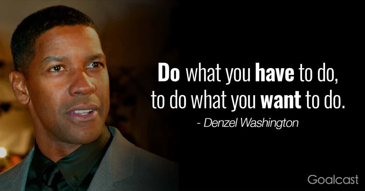 best denzel quotes