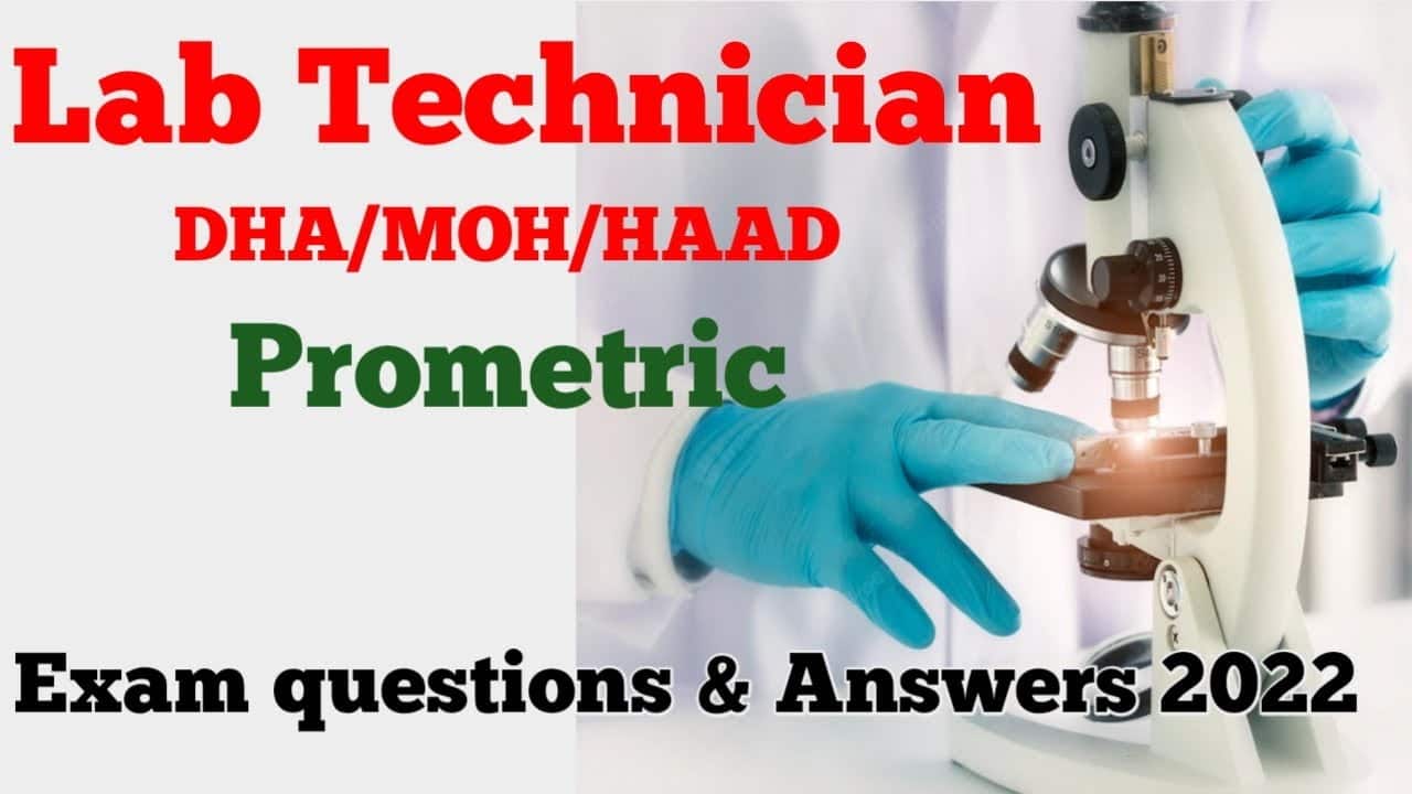 best dha exam questions for lab technician