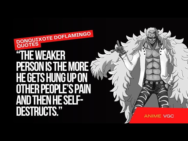 best doflamingo quotes