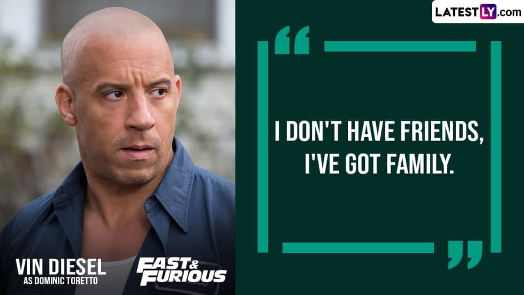 best dom toretto quotes family