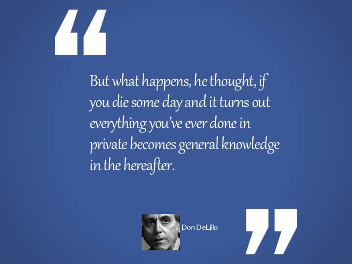 best don delillo quotes