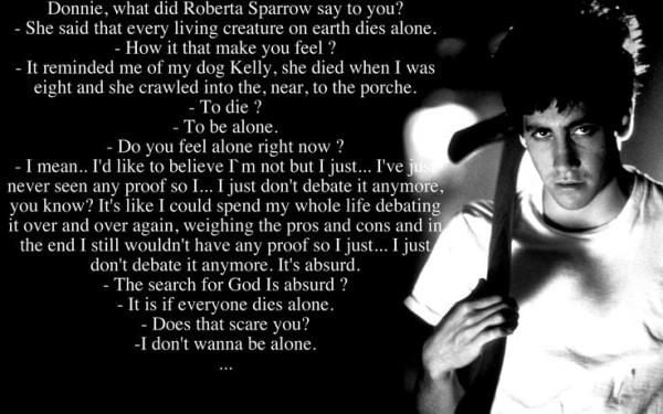 best donnie darko quotes