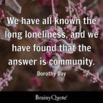 best dorothy day the long loneliness quotes