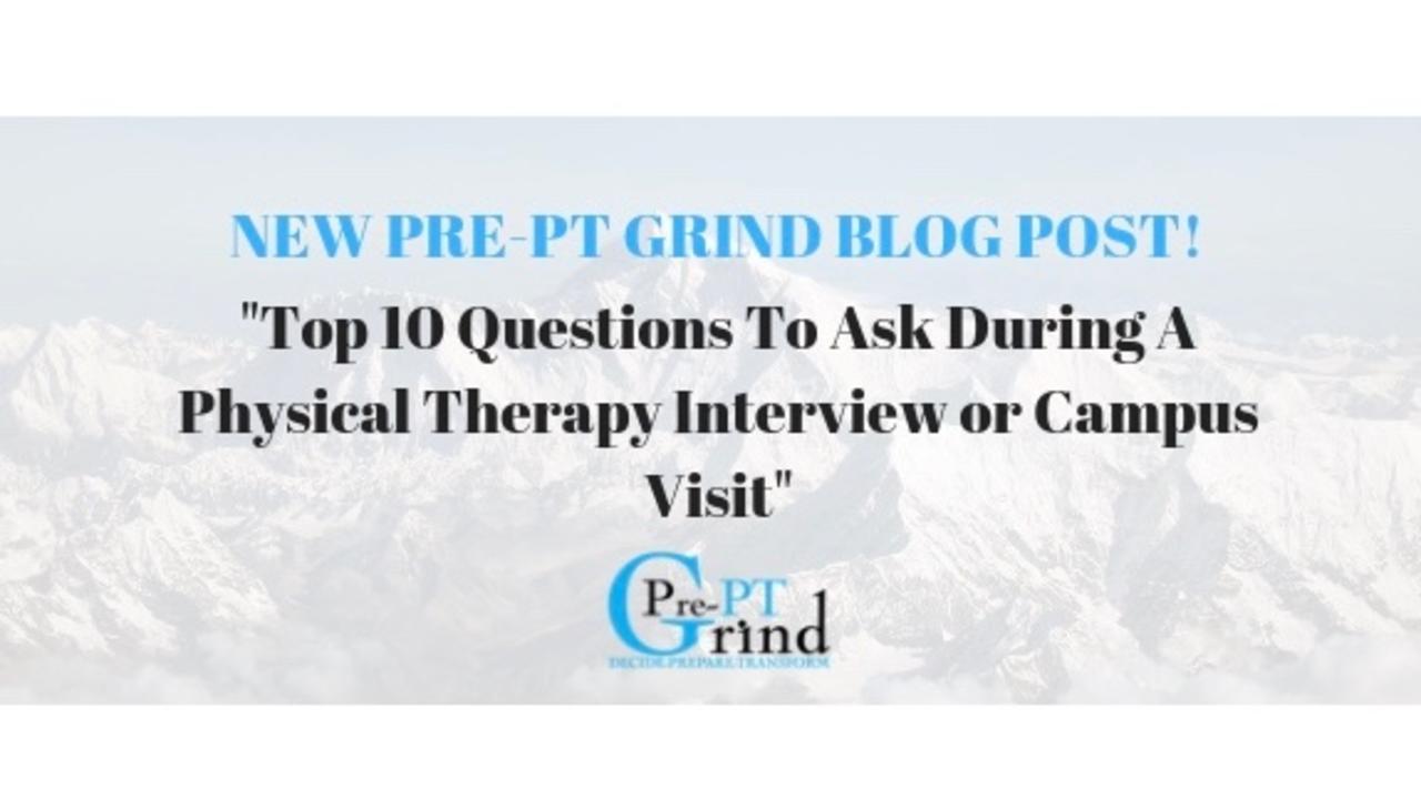 best dpt interview questions