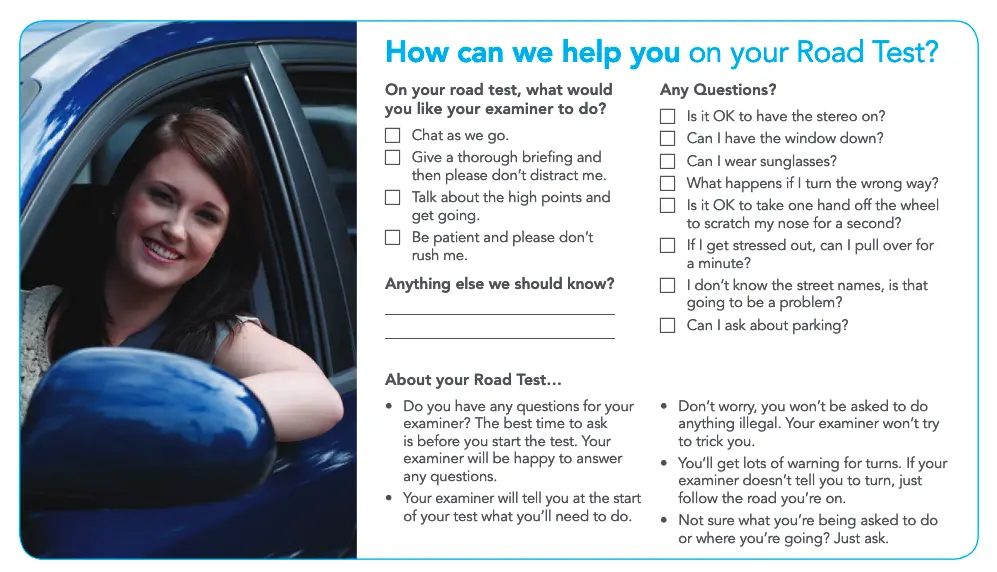 best driving instructor test questions