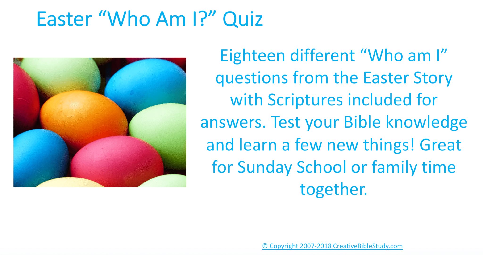 best easter bible study questions