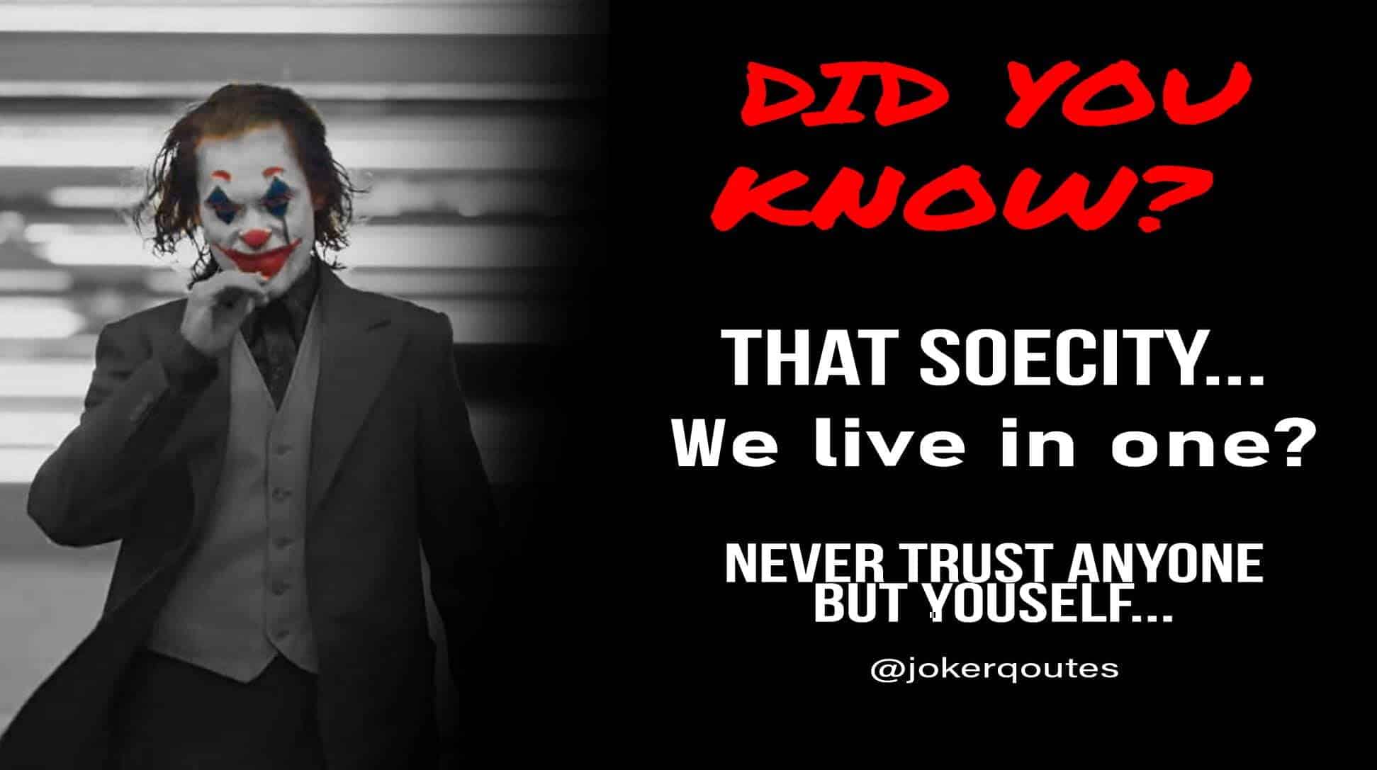 best edgy joker quotes