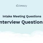 best eeoc intake interview questions