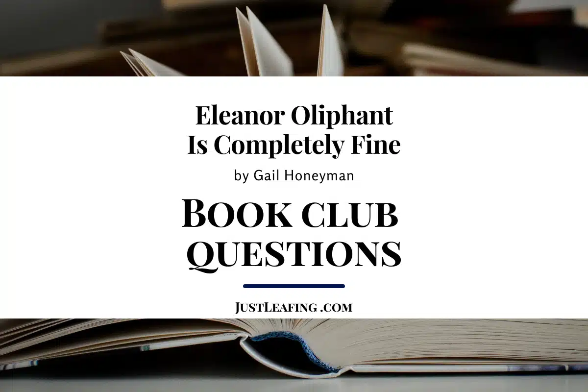 best eleanor oliphant book club questions