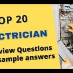 best electrician interview questions and answers