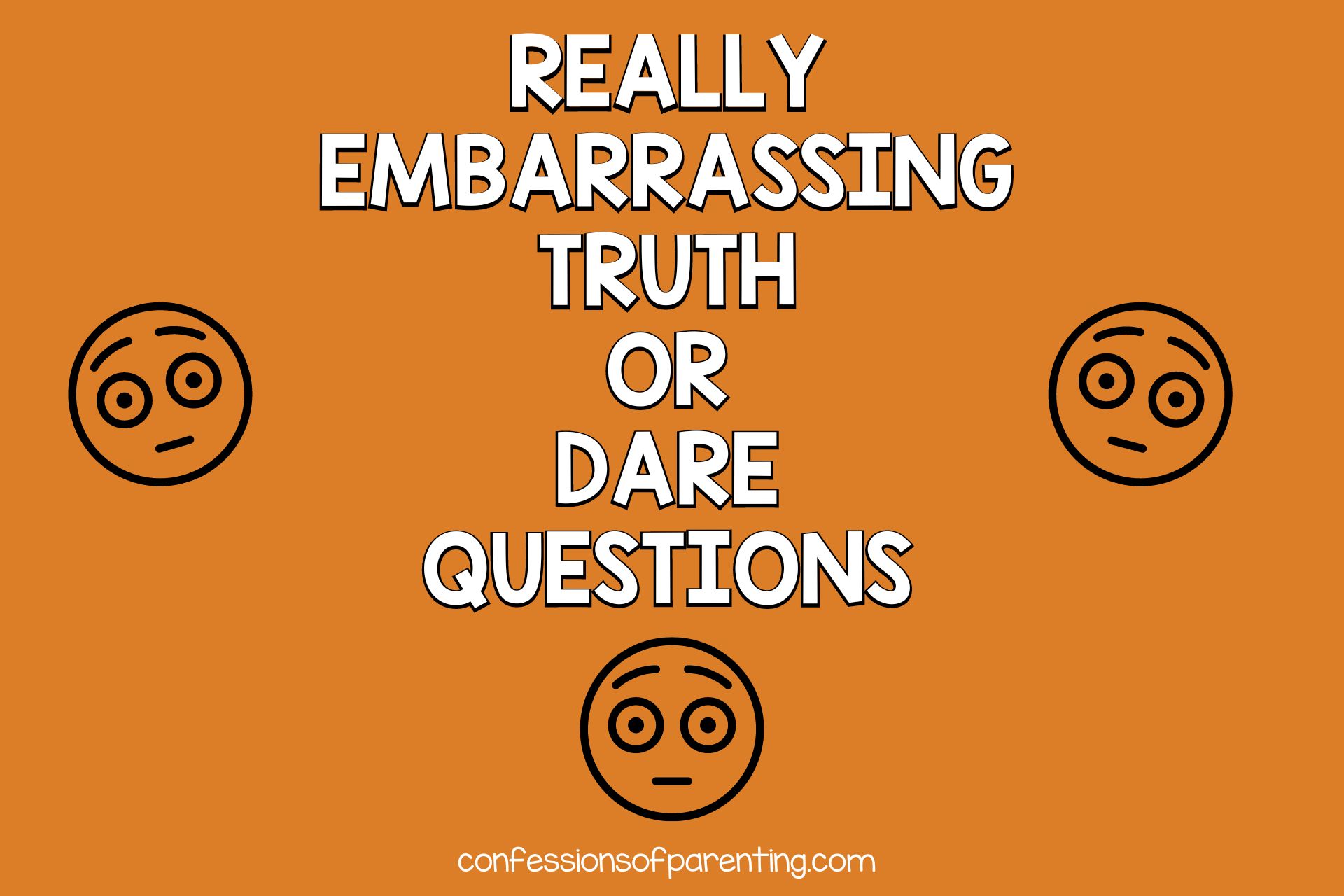 best embarrasing questions