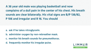 best emt questions and answers