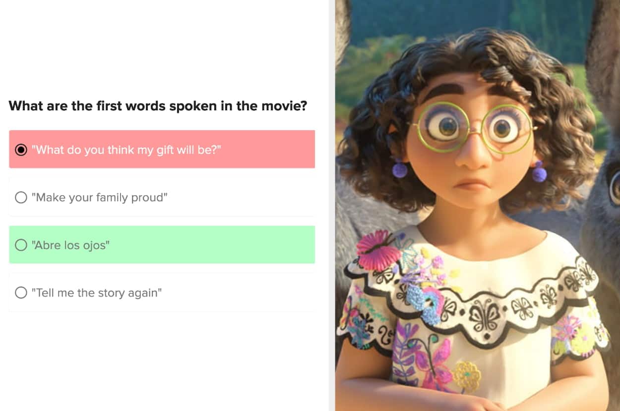 best encanto movie questions