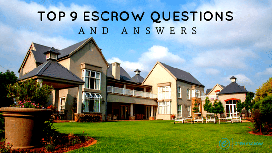 best escrow questions