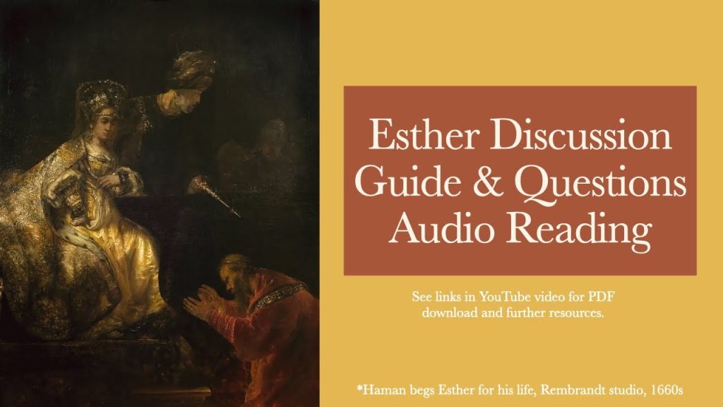 best esther chapter 2 bible study questions 1