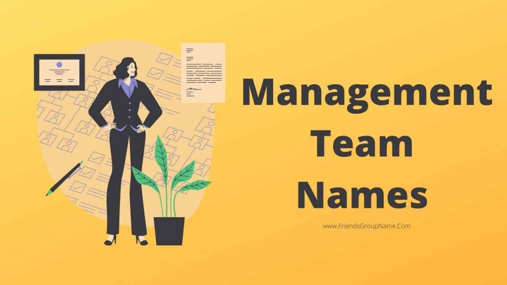 best name for manager