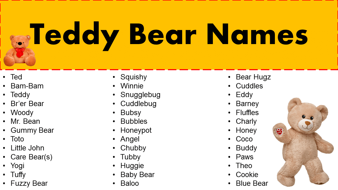 best name for plushies