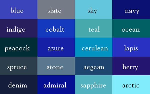 best name for teal