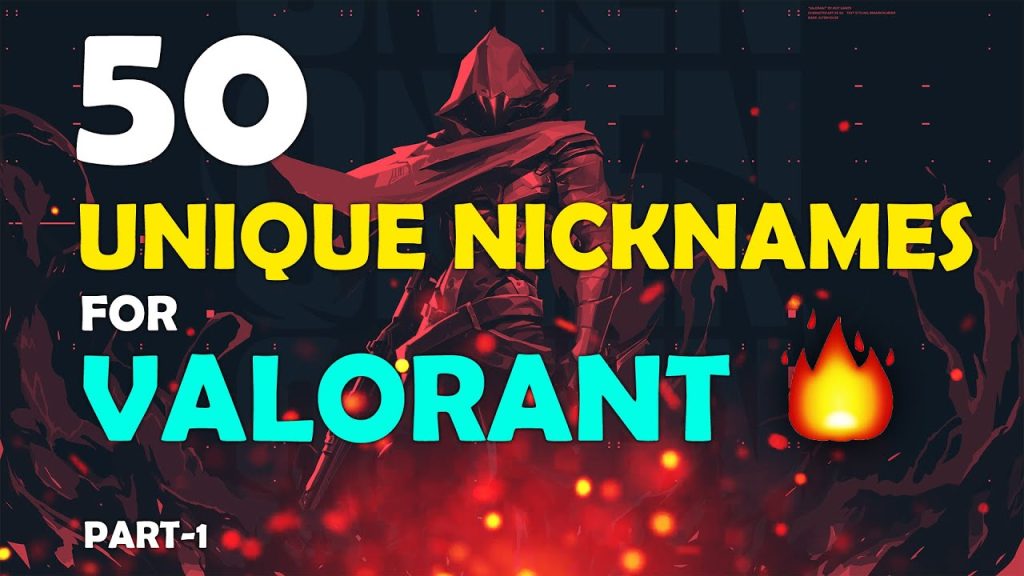 best name for valorant