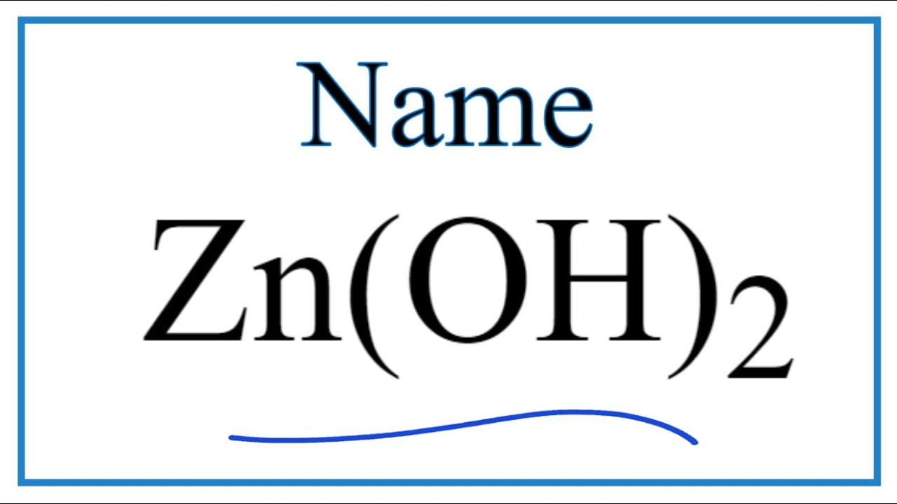 best name for znoh2