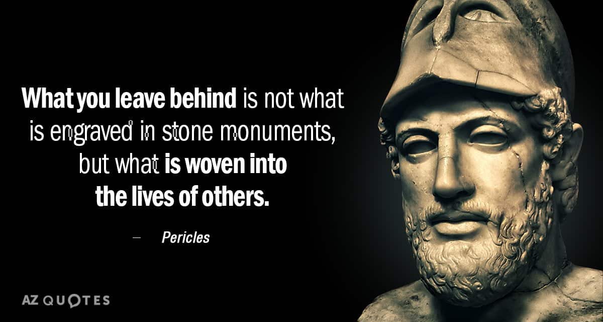 best pericles quotes