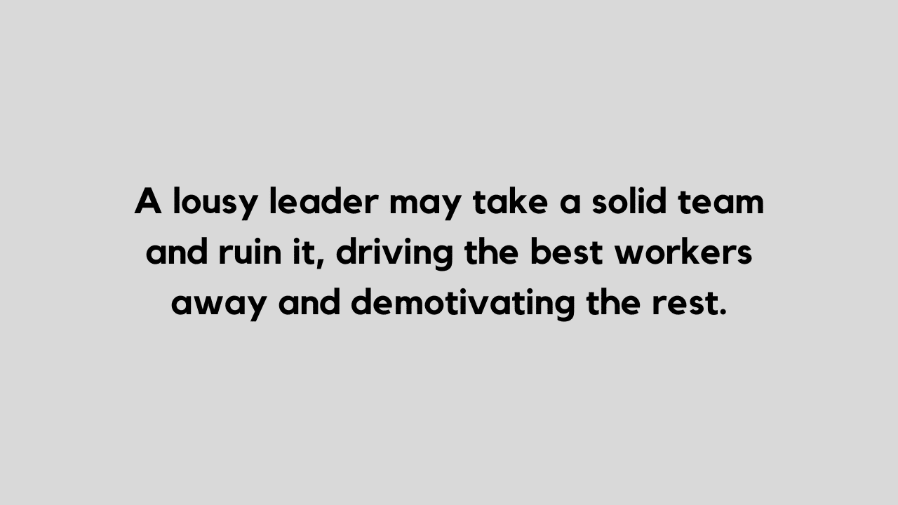 best quotes about bad managers and leaders