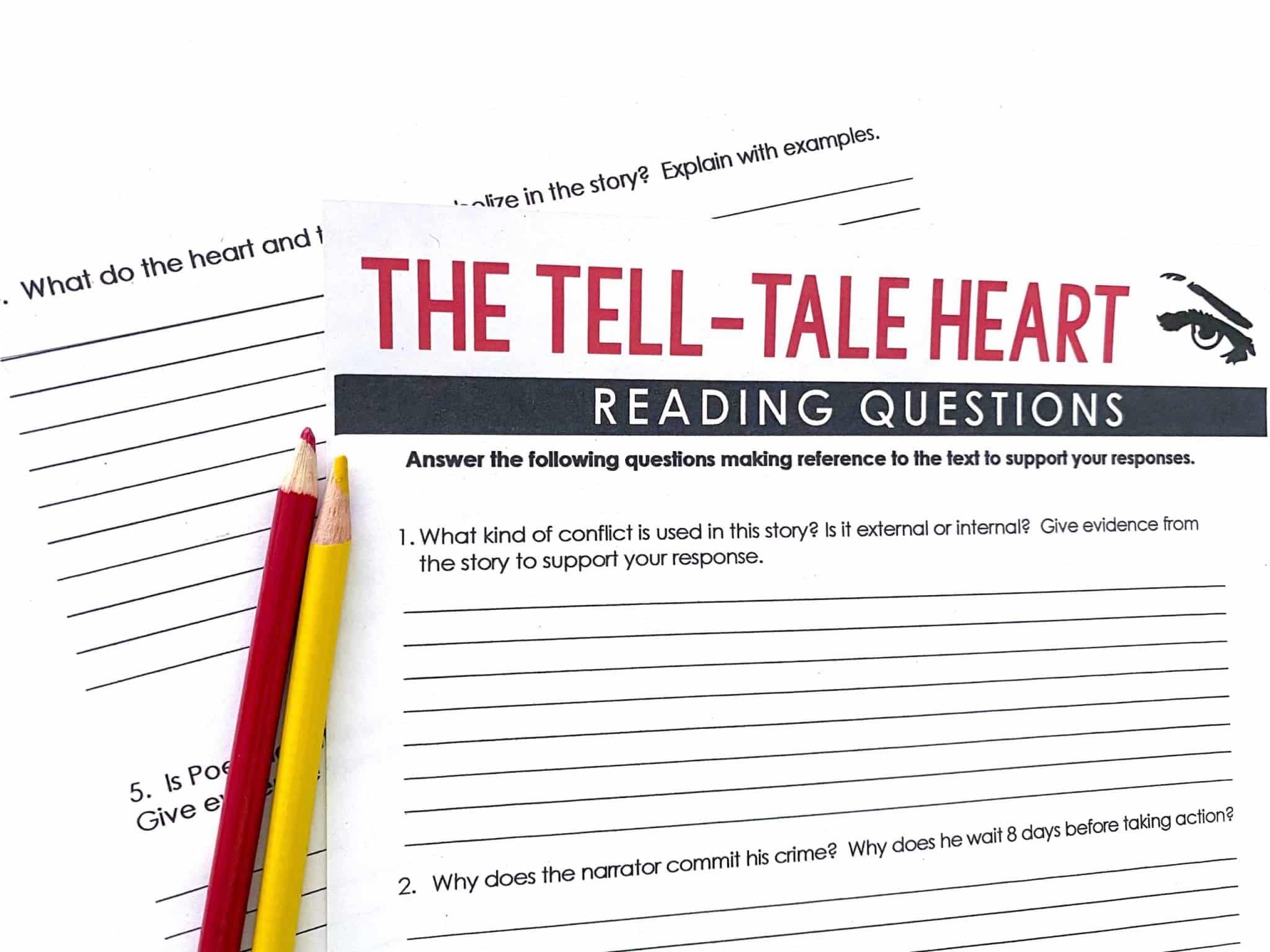 best tell tale heart questions