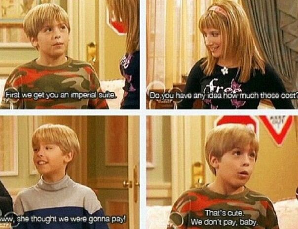 best zack and cody quotes