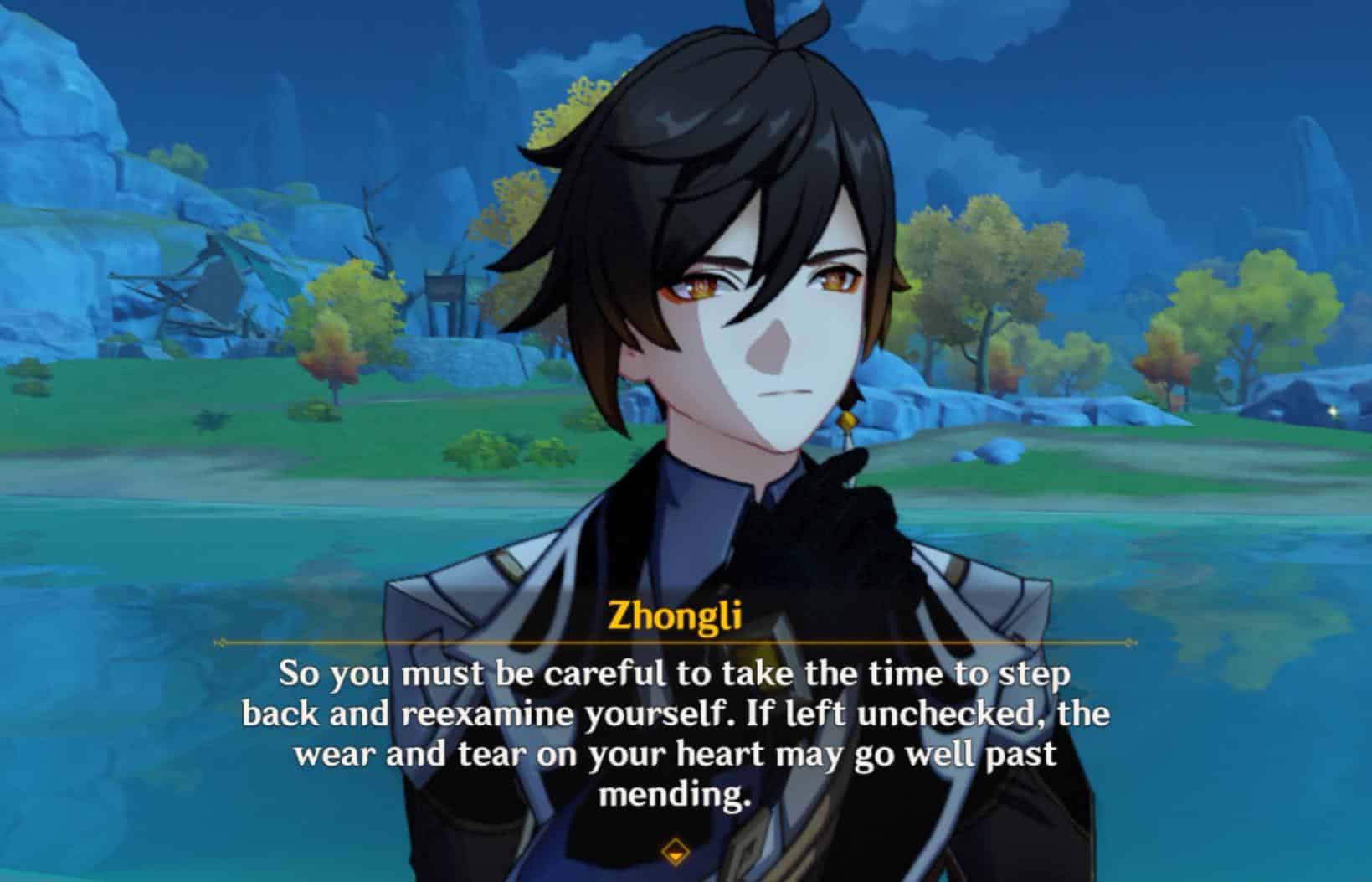 best zhongli quotes