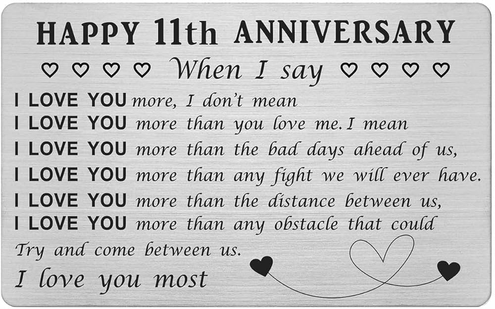 best 11 years together quotes