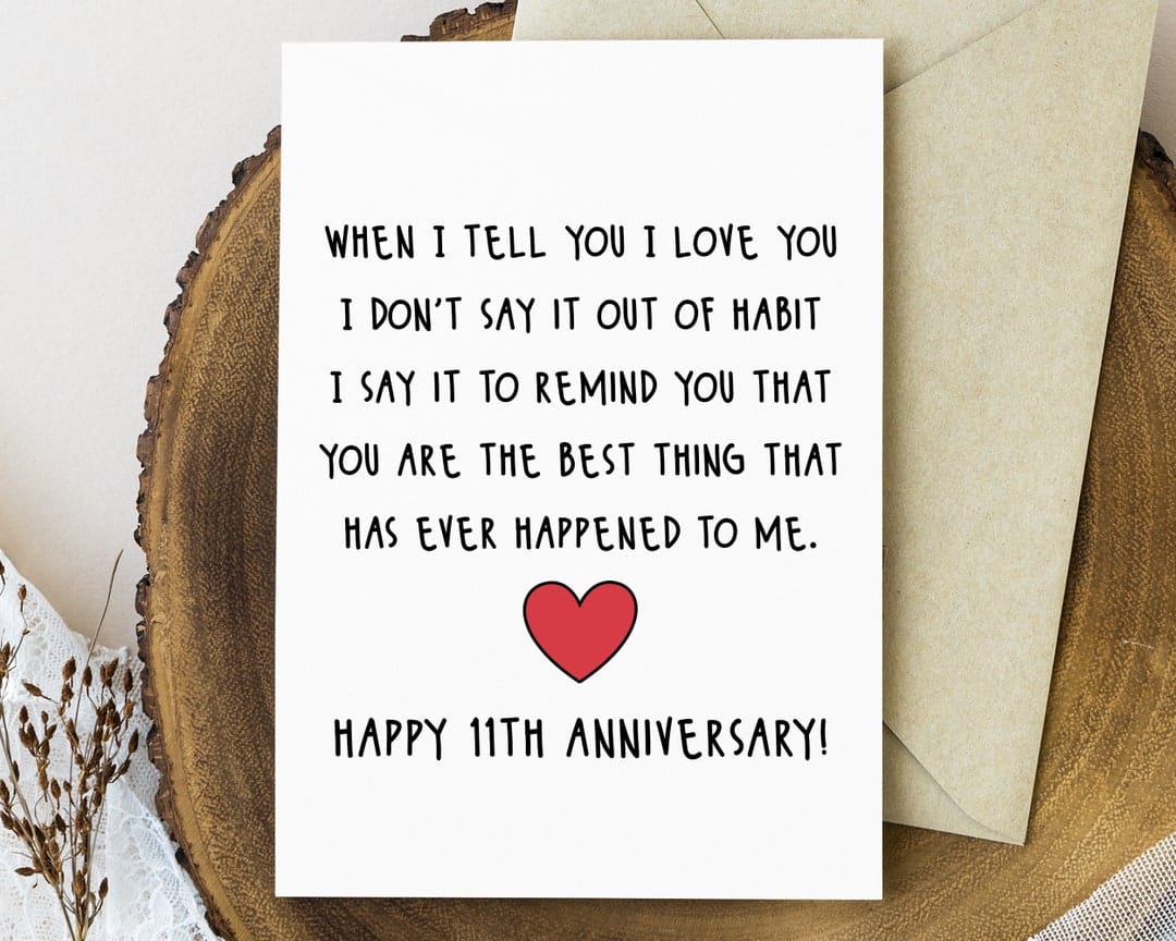 best 11th anniversary quotes