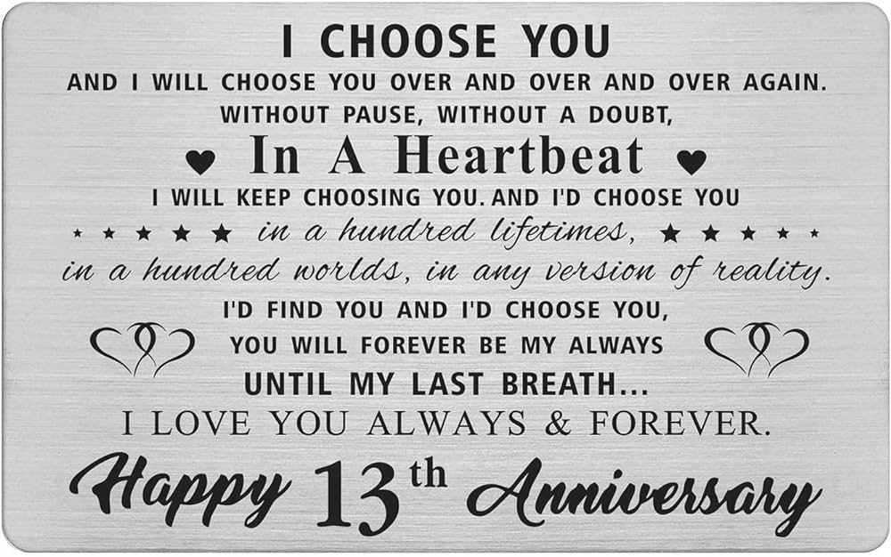 best 13 years together quotes