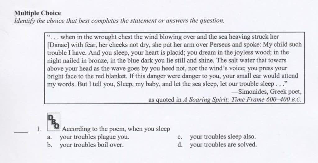 best 6th grade questions